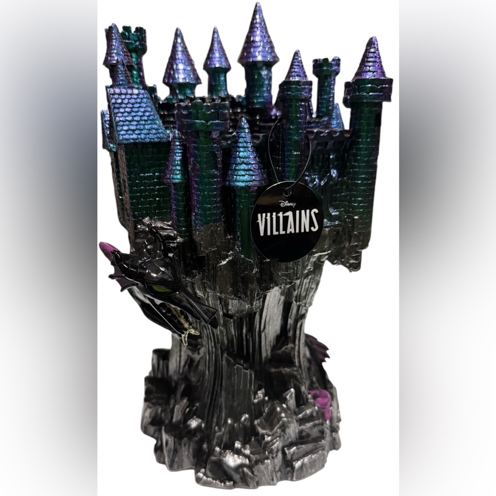 BBW Bundle π Maleficent Dragon Castle Candle Holder w/ Candles & Soap Disney - Picture 12 of 16